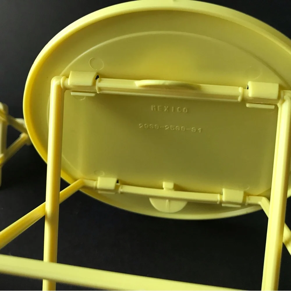 Vintage Barbie Yellow Folding Table and Chairs Set